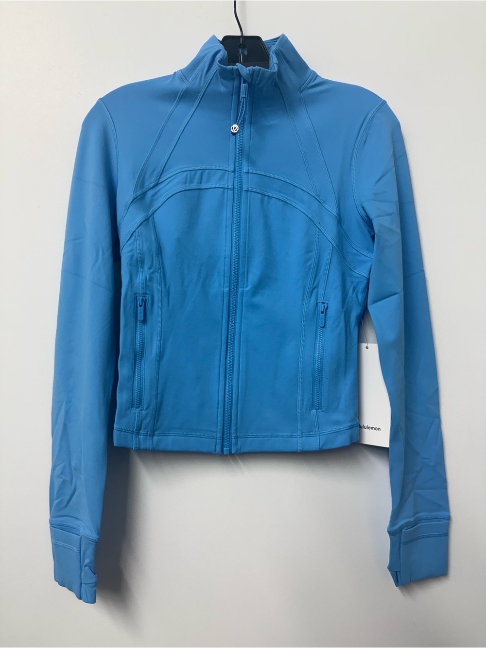LuluLemon Define Cropped Jacket Nulu in Ocean Wave